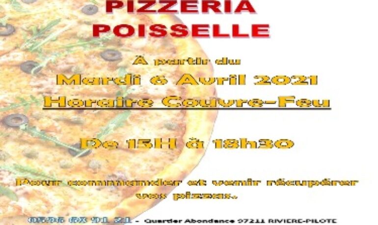 Pizzeria Poisselle Rivière Pilote